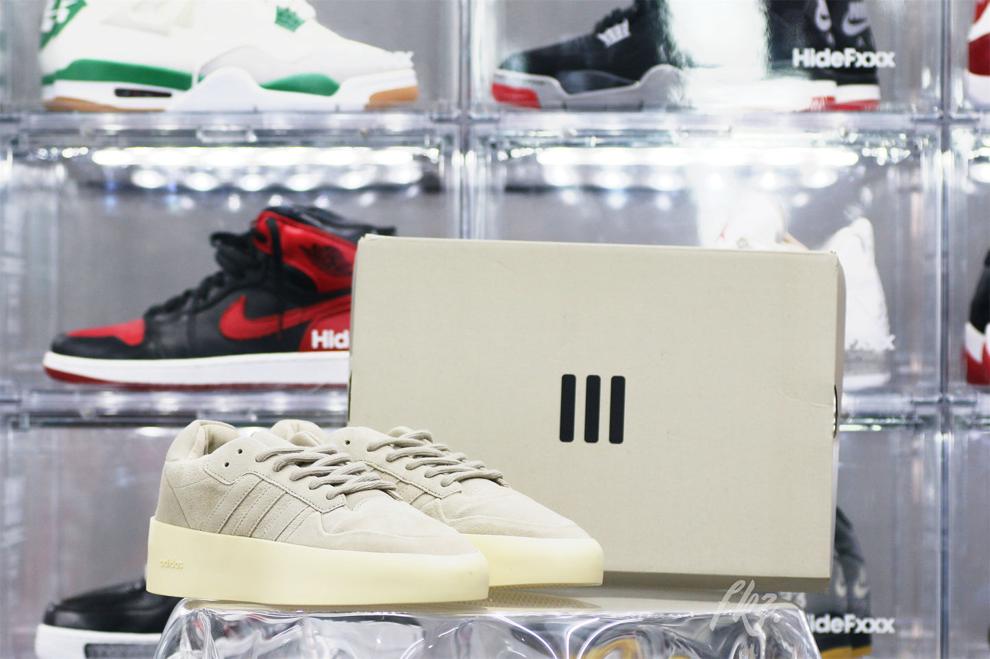 Fear of God x adidas Rivalry Low 86 Dusty Beige