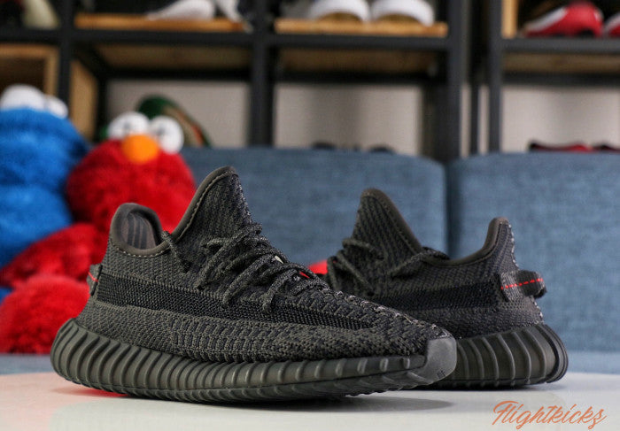 Yeezy 350 Boost Black Static NR Kid (Ln5 A1)