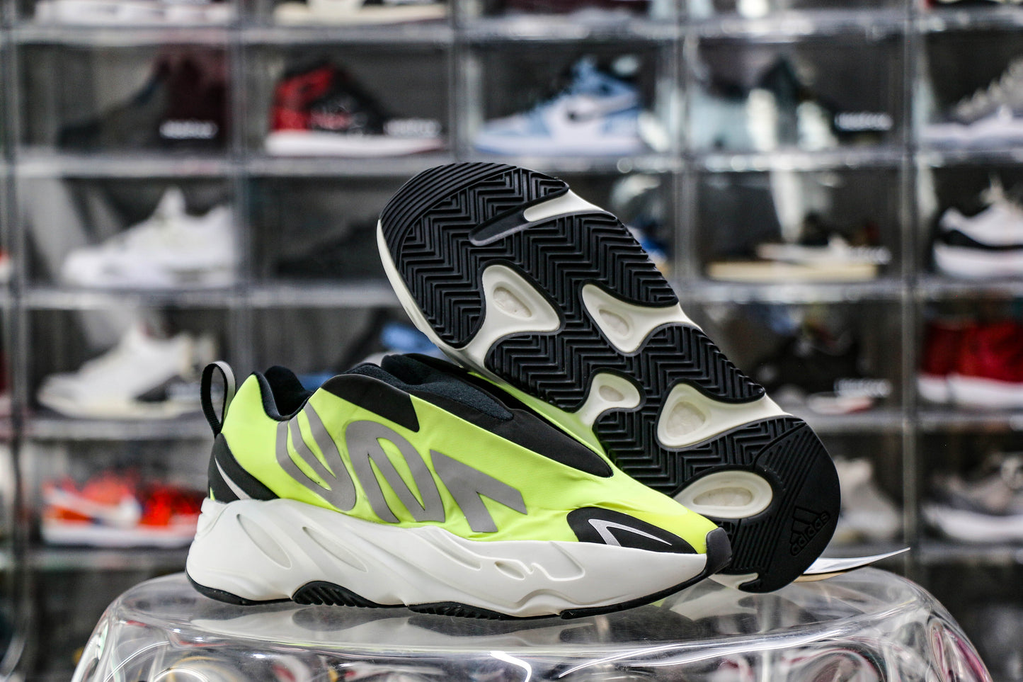 Adidas Yeezy Boost 700 MNVN Laceless Phosphor