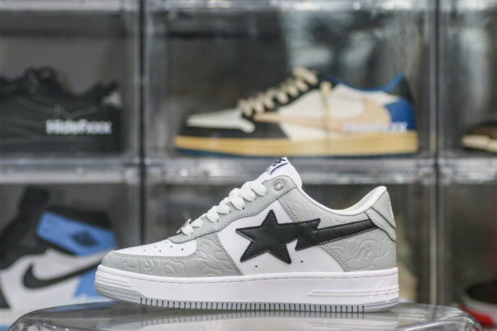 A Bathing Ape Bape Sta Low Grey Black