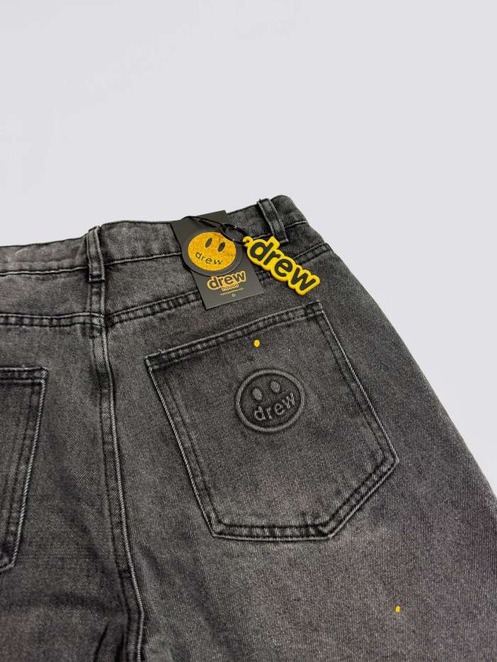 Drew House Broken Hole Washed Splash Ink Jeans