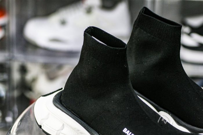Balenciag* 3XL Sock Sneaker 'Black White'