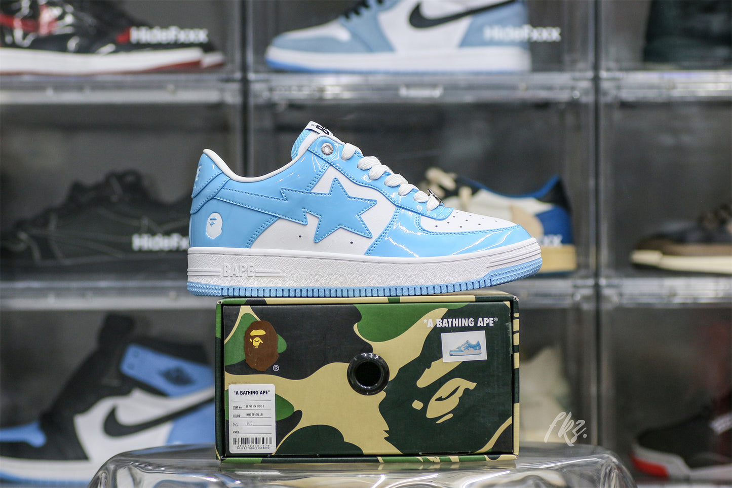 A Bathing Ape Bape Sta Low Blue 2021