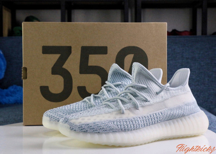2019 Yeezy 350 V2 Cloud White None Reflective(Ln5 A1)