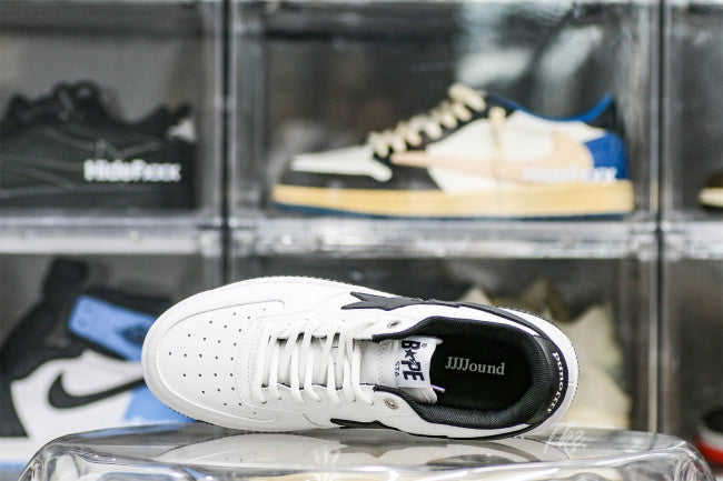JJJJound x Bapesta White Black