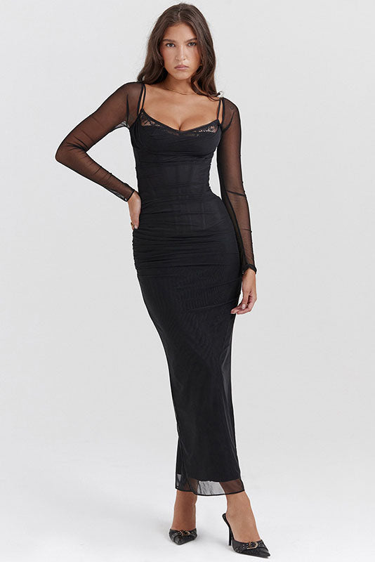 Curved Beauty Midi Dress