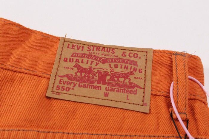 Chrome Hearts Black Crosses Orange Pants