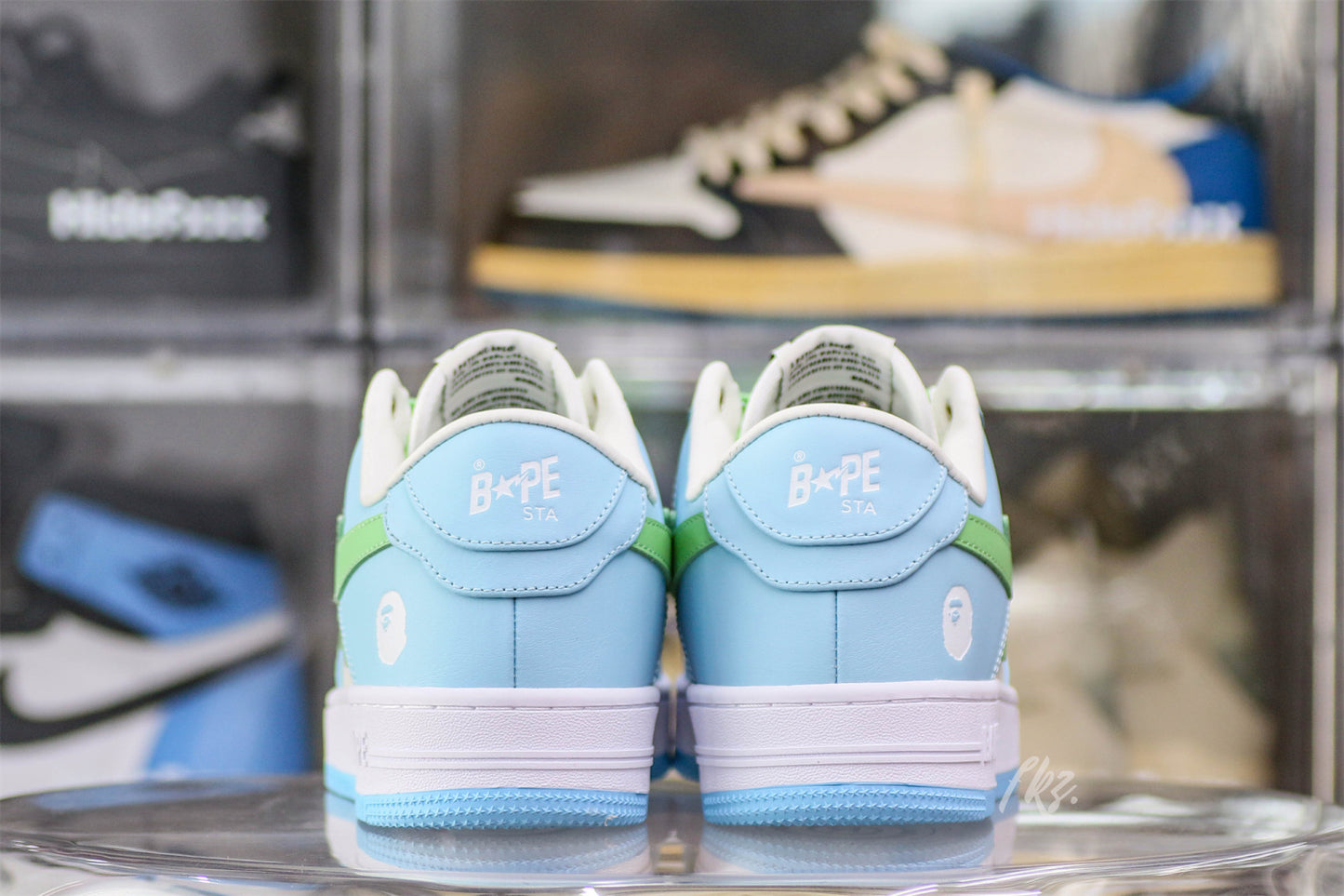 A Bathing Ape Bapesta - Pastel Pack 'Blue'