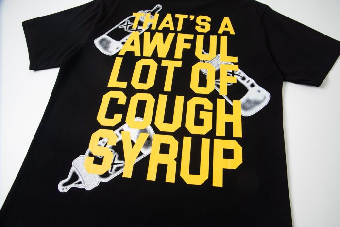 THAT'S A AWFUL LOT OF COUGH SYRUP Baby Bottle Tee
