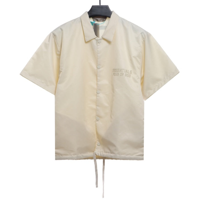 FOG eighth season woven nylon double-sleeved shirt