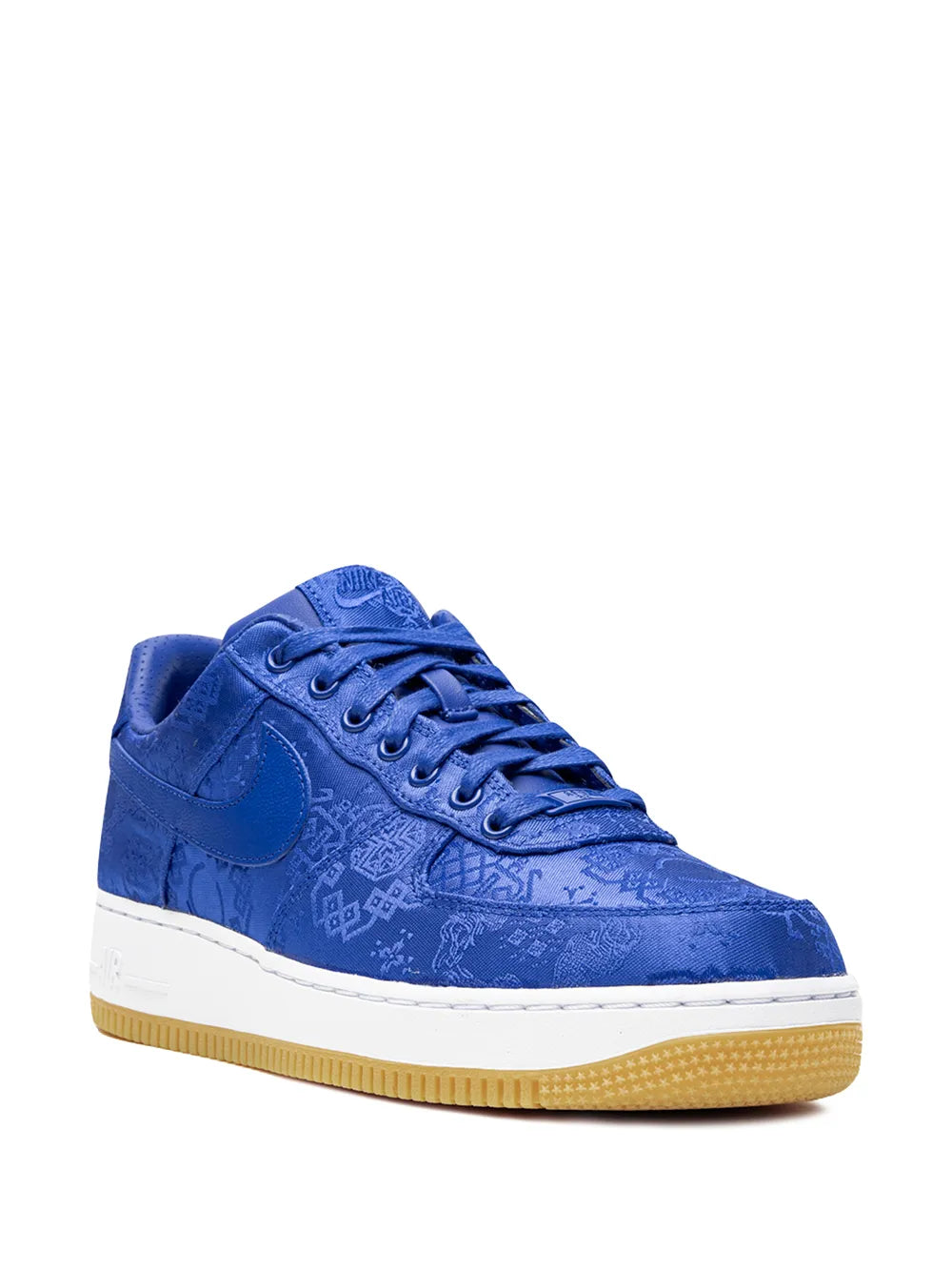 Nike x CLOT Air Force 1 PRM "Blue Silk" sneakers