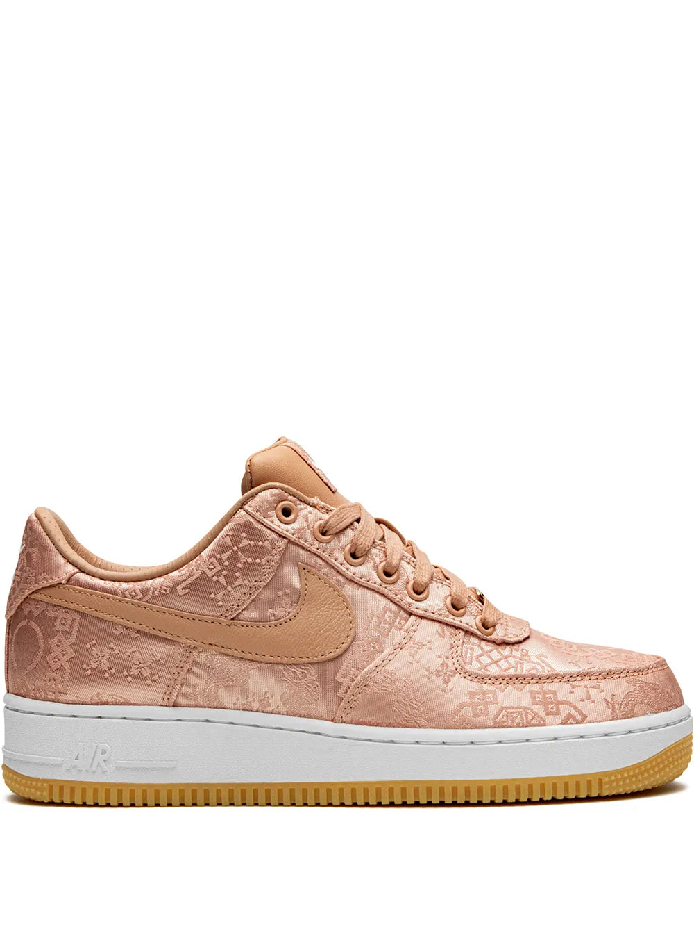Nike x CLOT Air Force 1 PRM "Rose Gold Silk" sneakers