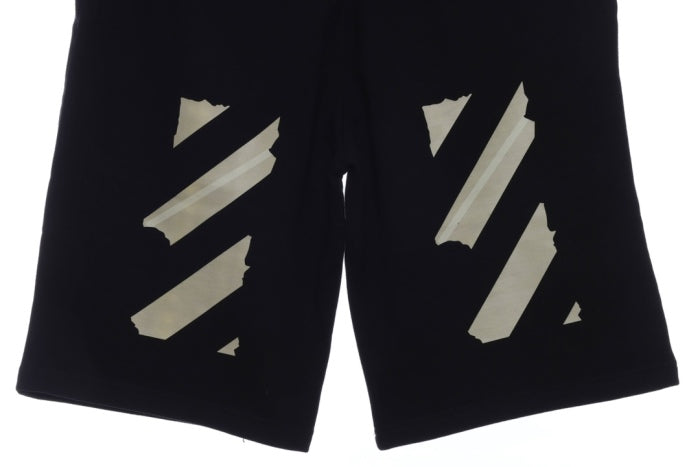 OW striped printed shorts