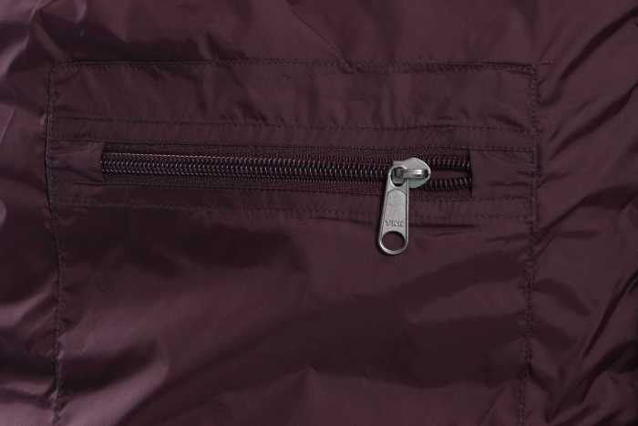 The North Face 96 red-brown down jacket