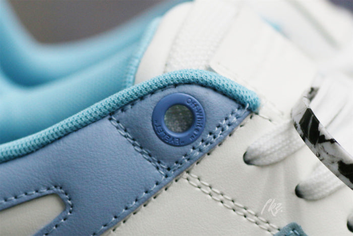 OFF-WHITE Blue & White Out Of Office Sneakers