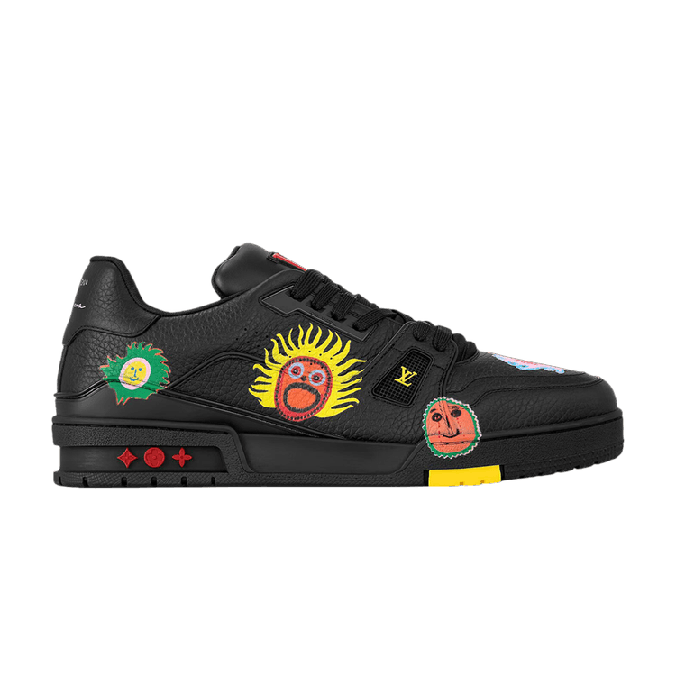 Louis Vuitton x Yayoi Kusama Trainer Black Print