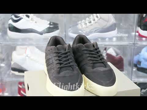 Fear of God x adidas Rivalry Low 86 Core Black