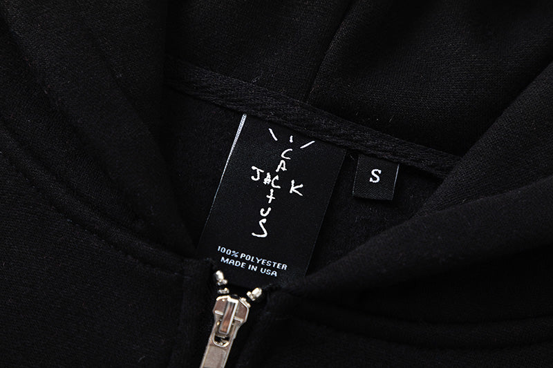 Travis Scott x Jordan x Fragment Design Tiger Zip Hoodie