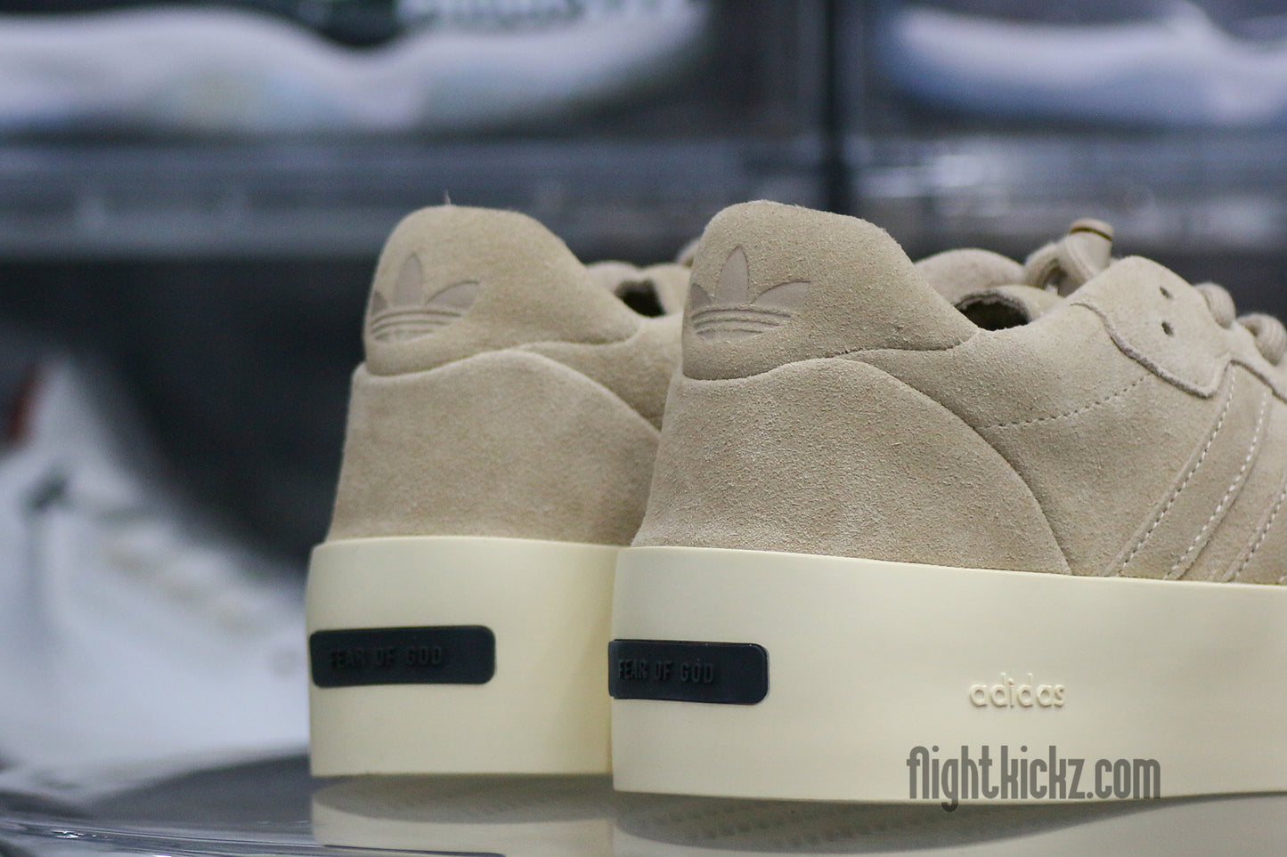 Fear of God x adidas Rivalry Low 86 Brown