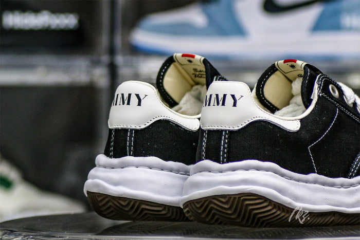 MaisOn Margiel@ Yasuhir0 Blakey OG Sole Canvas Low Black No Logo sneakers