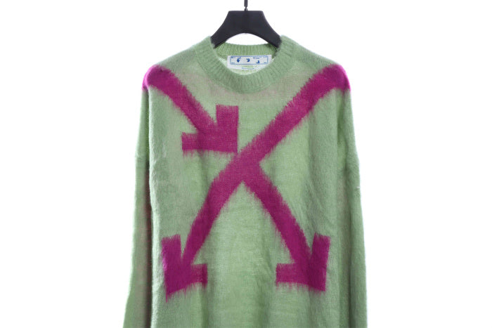 OFF WHITE Mohair Sweater