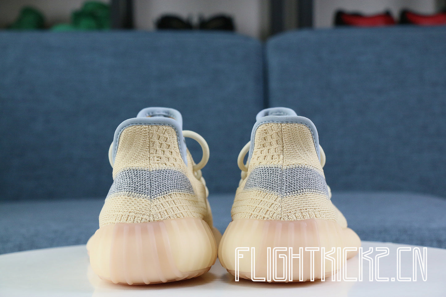 2020 Yeezy 350 V2 Linen Reflective Strip(LN5 A1)