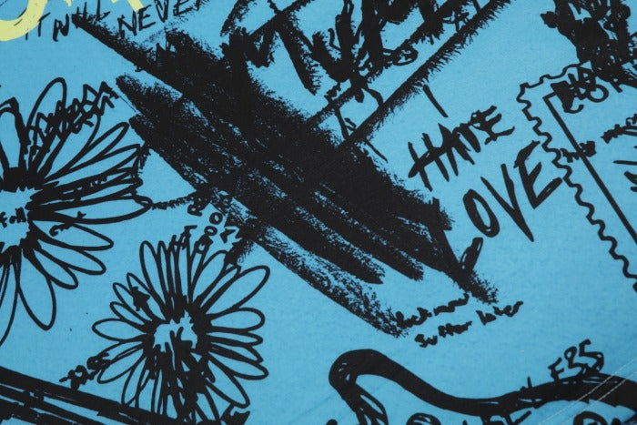 Saint Mich@el Tears Graffiti Full Print Long Sleeve