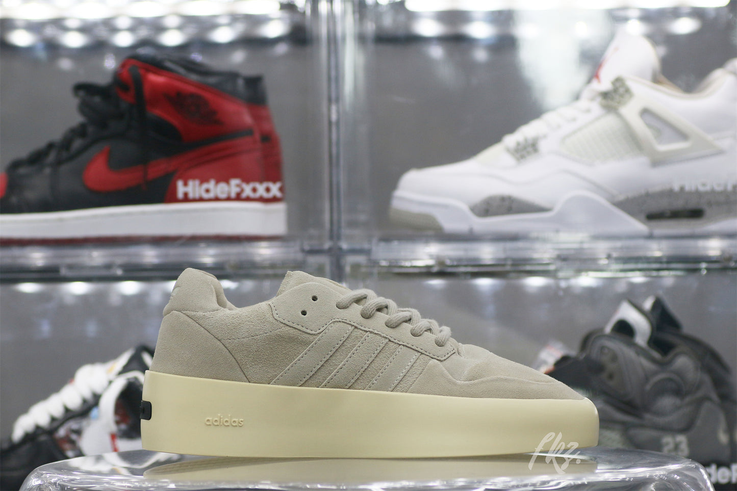 Fear of God x adidas Rivalry Low 86 Dusty Beige