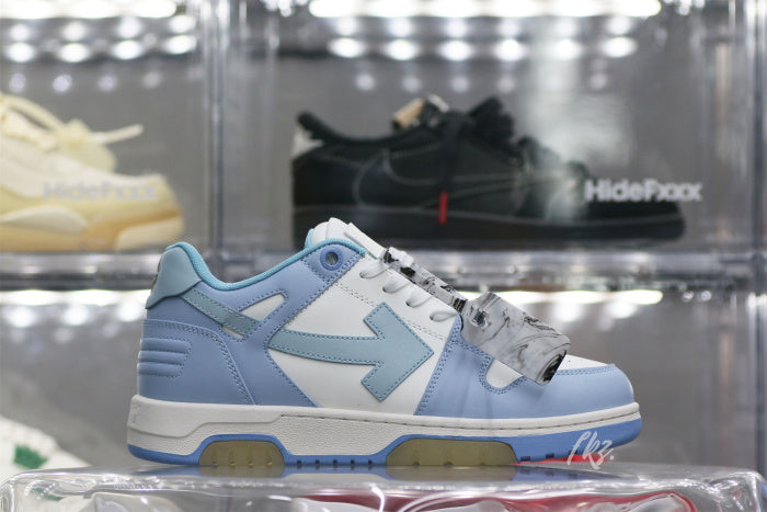 OFF-WHITE Blue & White Out Of Office Sneakers