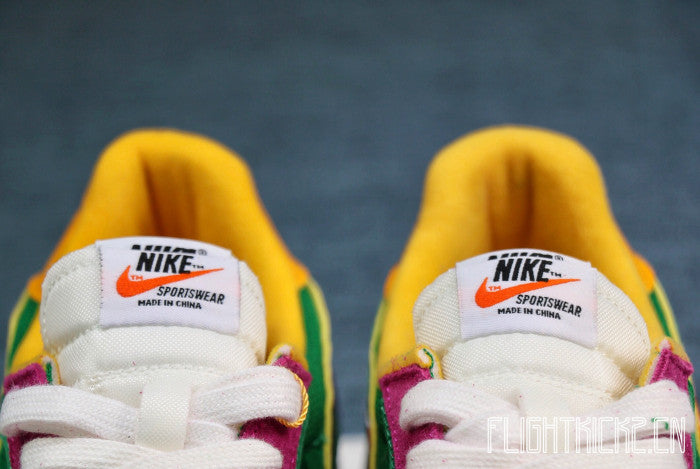 Nike LD Waffle Sacai Green Pink