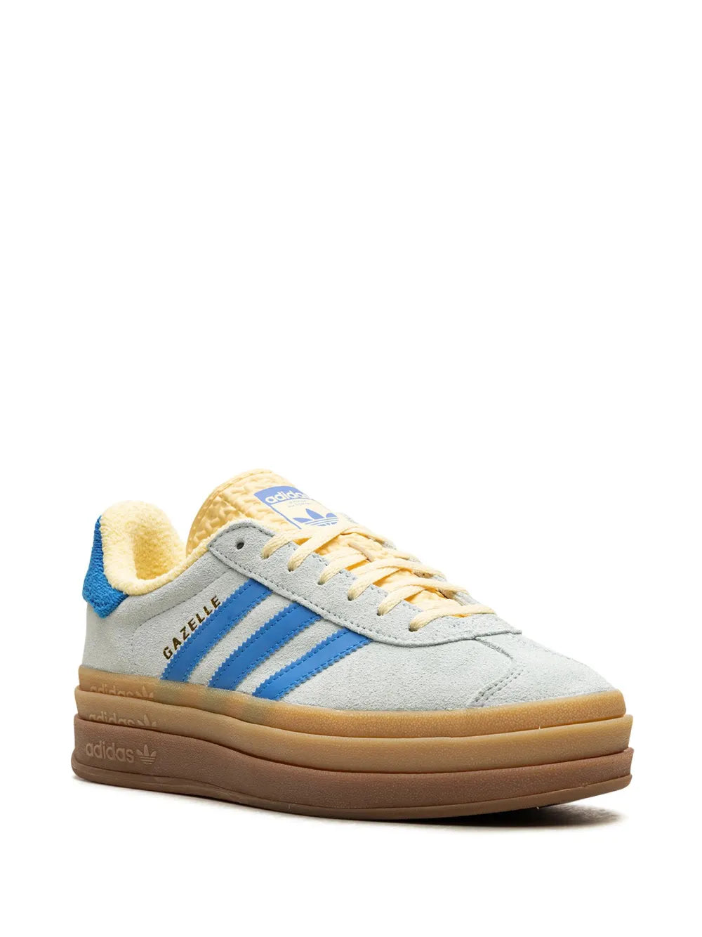 Gazelle Bold "Almost Blue/Yellow" sneakers