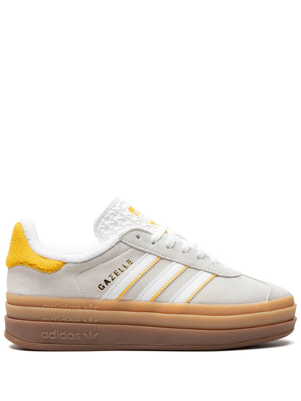 Gazelle Bold "Ivory Bold Gold" sneakers