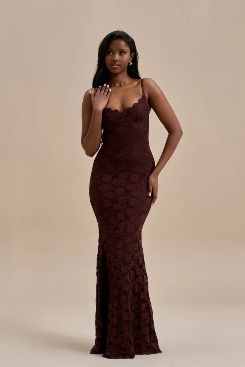 Leah Lace Maxi Dress