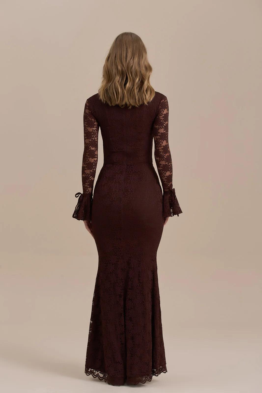 Juliette Lace Mermaid Maxi Dress