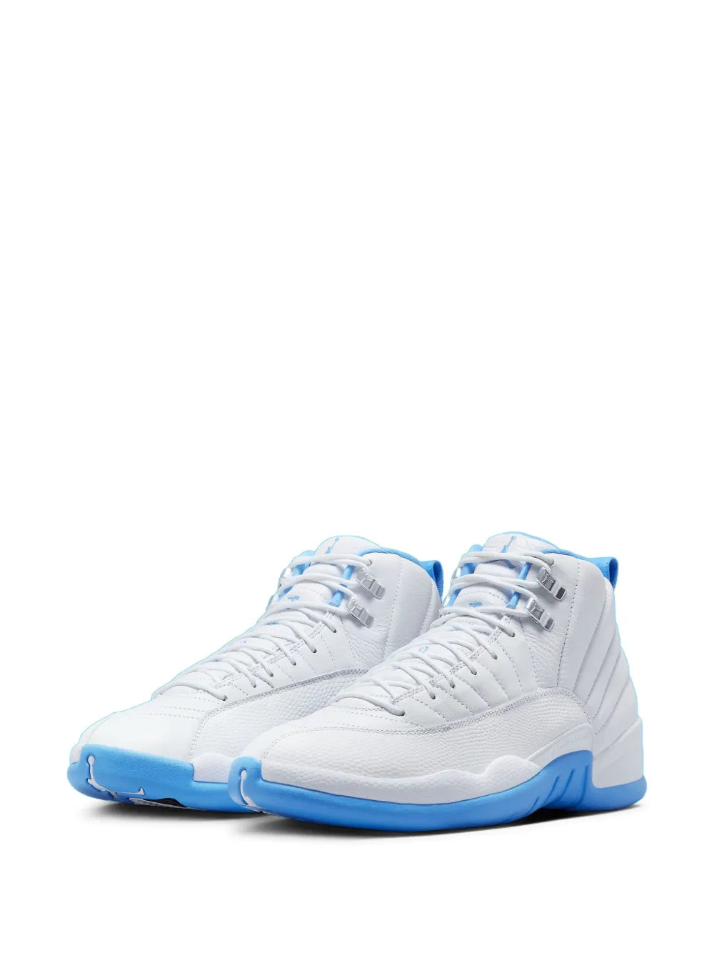 Jordan Air Jordan 12 "Melo - White/University Blue/Metallic Silver" sneakers