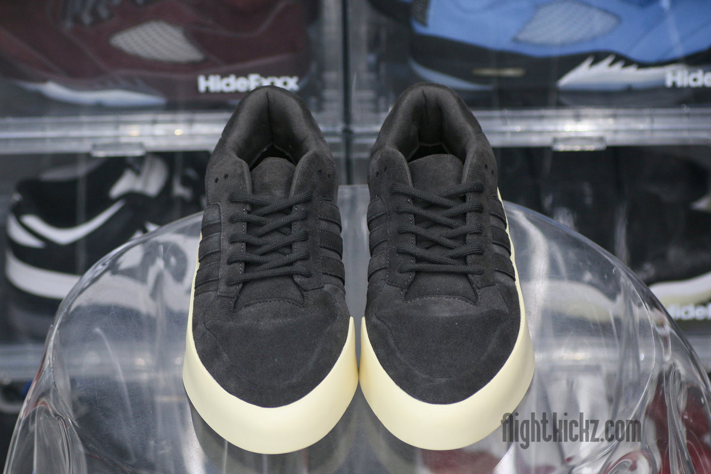 Fear of God x adidas Rivalry Low 86 Core Black