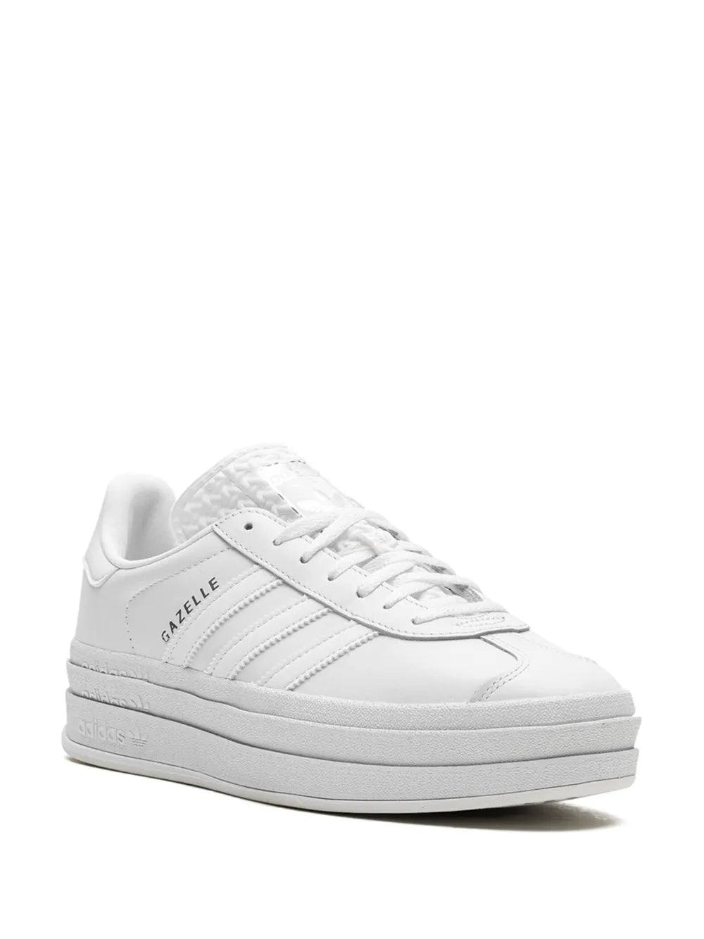 adidas Gazelle Bold "Triple White" sneakers