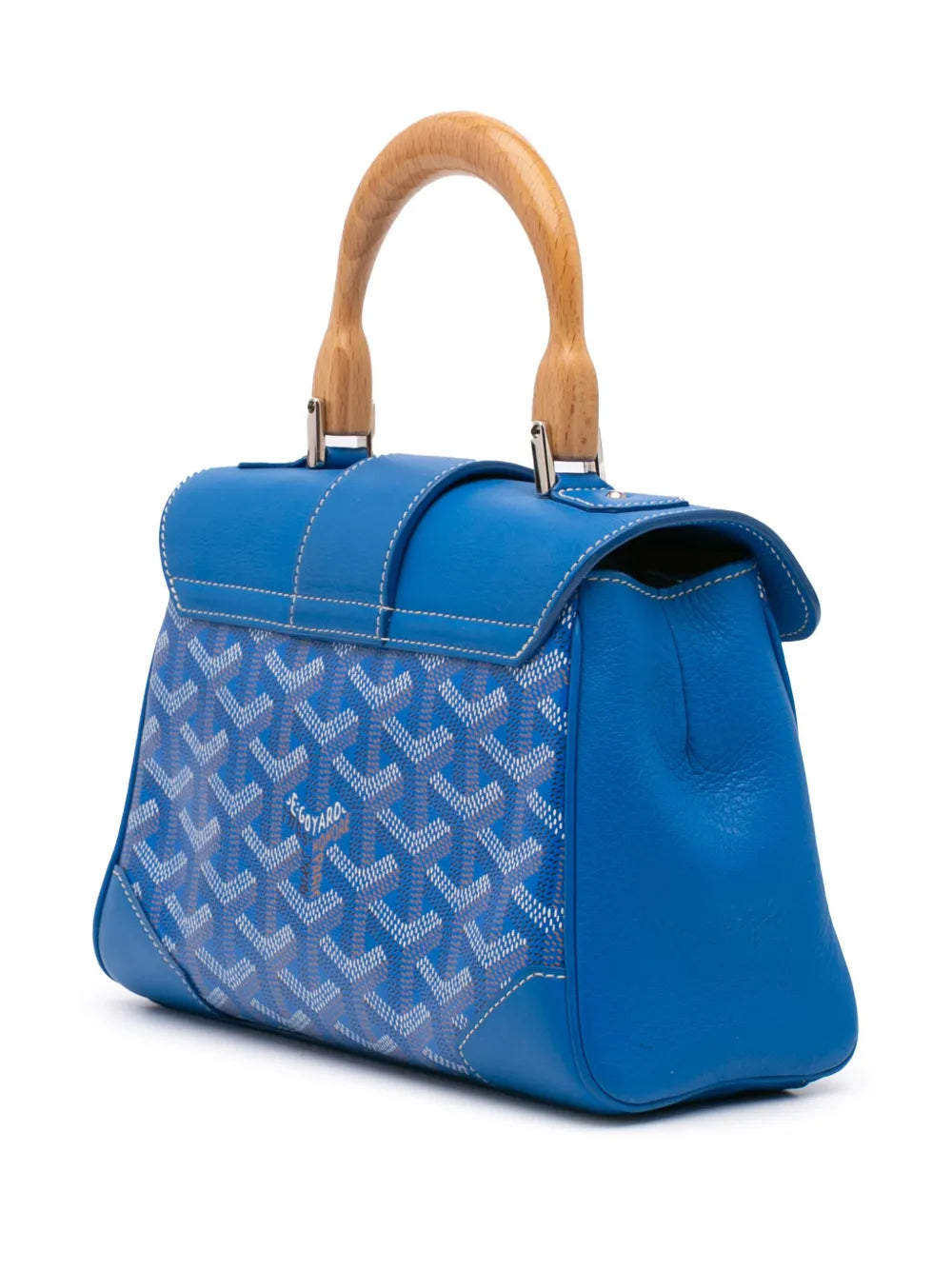 Goyard Pre-Owned 2018 Mini Goyardine Saigon Souple satchel