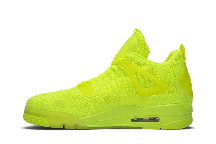 Jordan 4 Retro Flyknit Volt