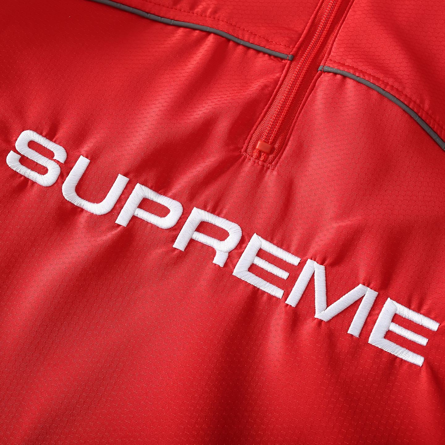 Supreme FW24 WEEK11 Reflective Piping Pullover 3M