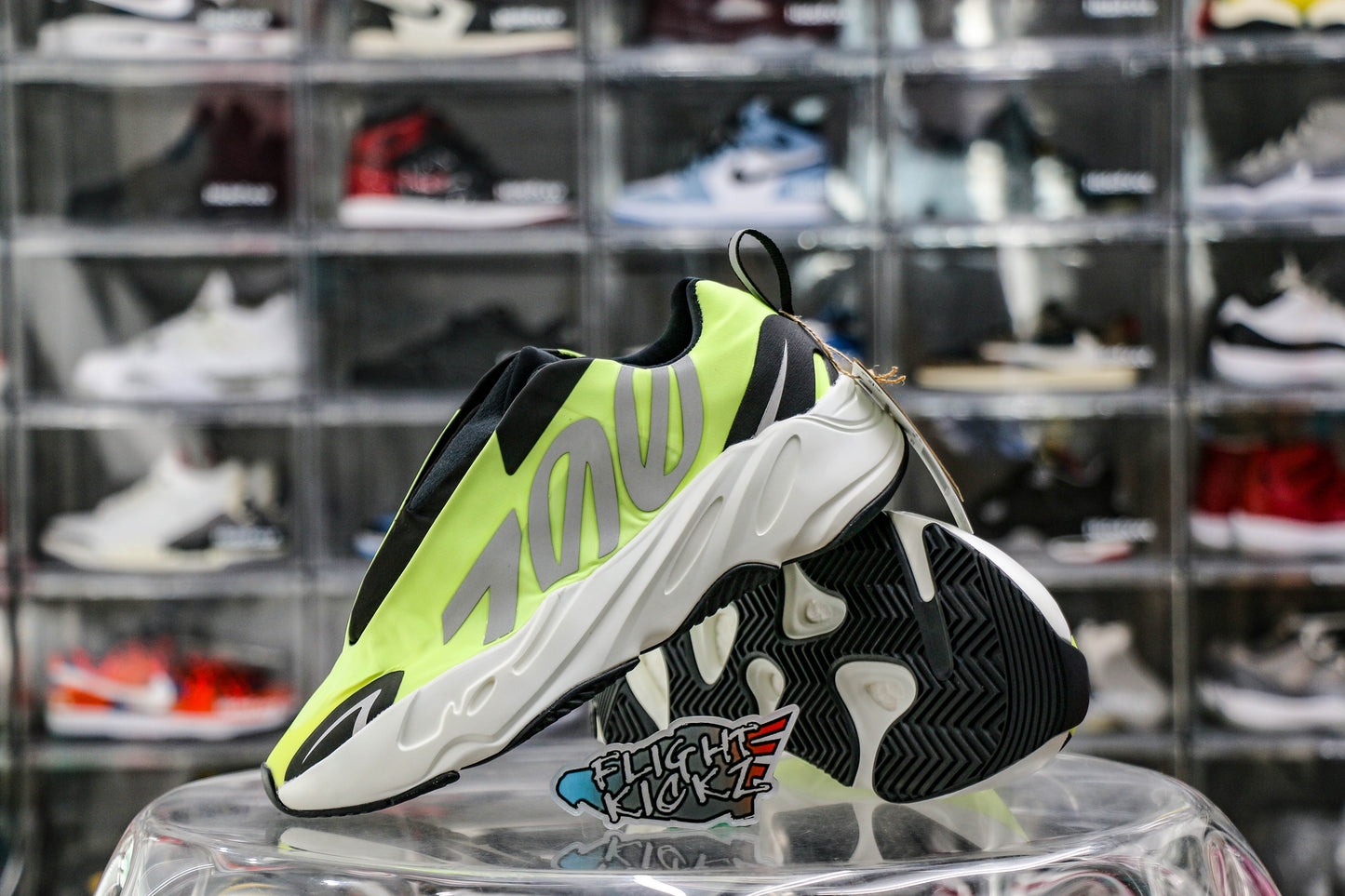 Adidas Yeezy Boost 700 MNVN Laceless Phosphor