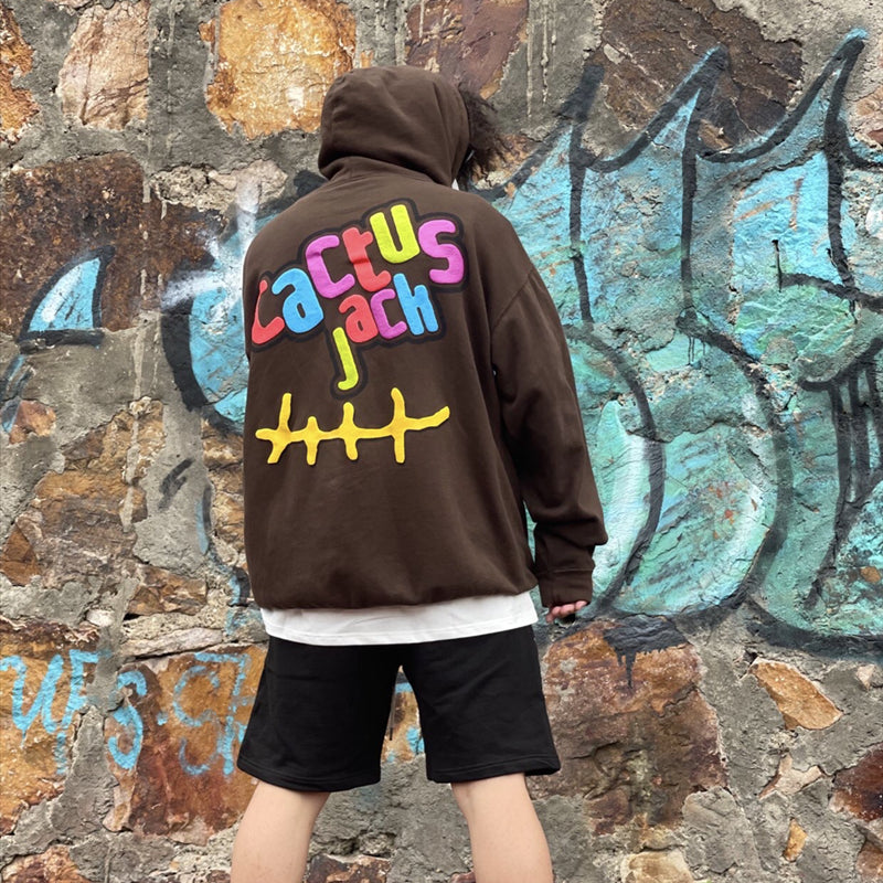 Travis Scott Cactus Jack x Mcdonald Brown Hoodie