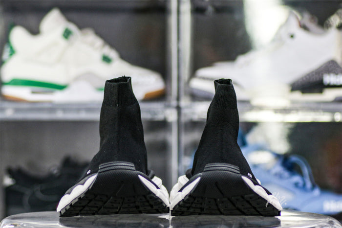 Balenciag* 3XL Sock Sneaker 'Black White'