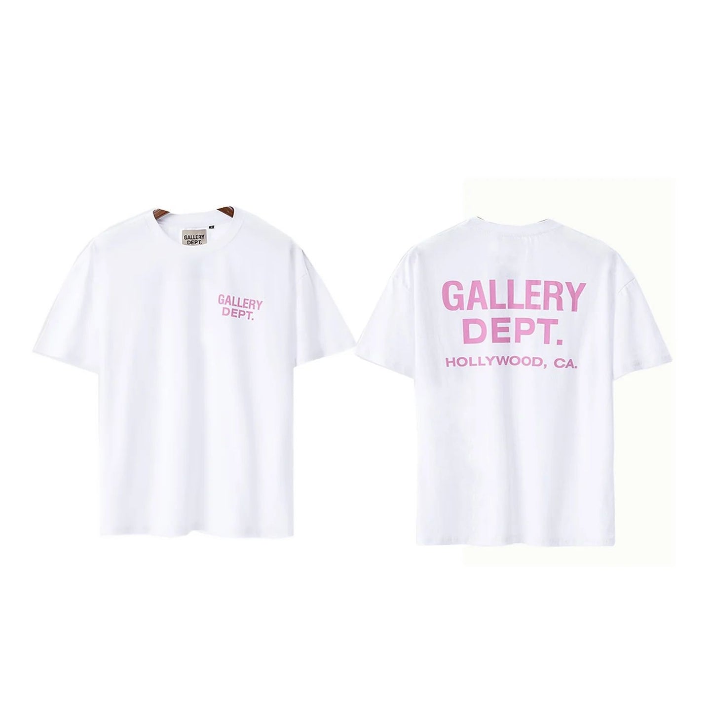 New arrival basic white with pink tshirt