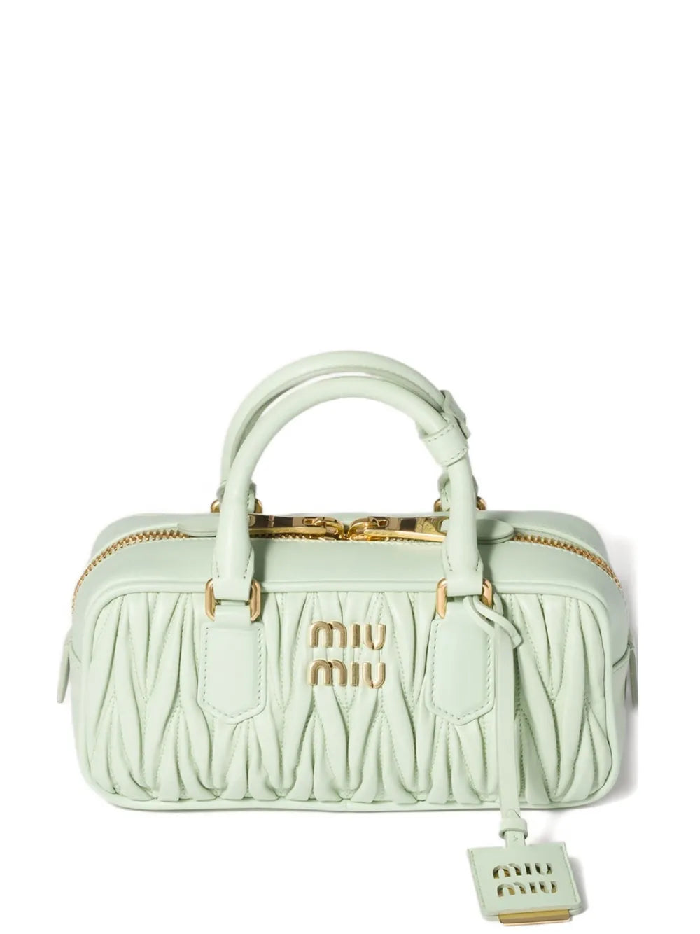 Miu Miu Arcadie matelassé leather tote bag