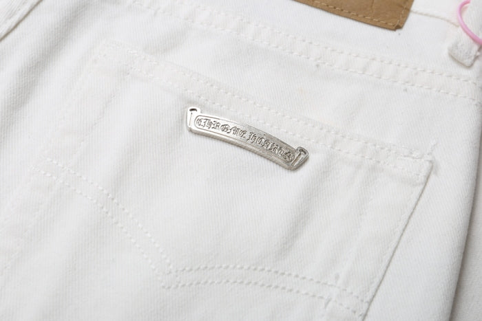 Chrome Hearts Ancient graffiti with Leopard Print Pants