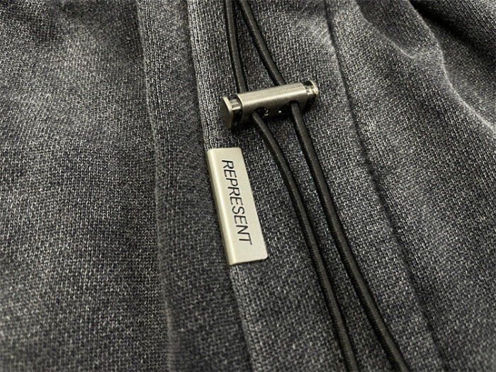 R3present x FOG Washed Solid Color Bermuda Shorts