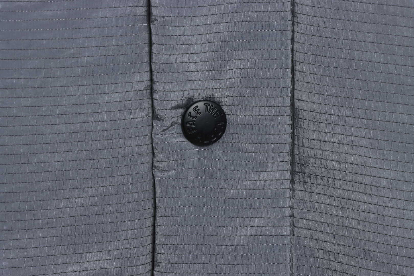 The North Face chest patch micro label down vest