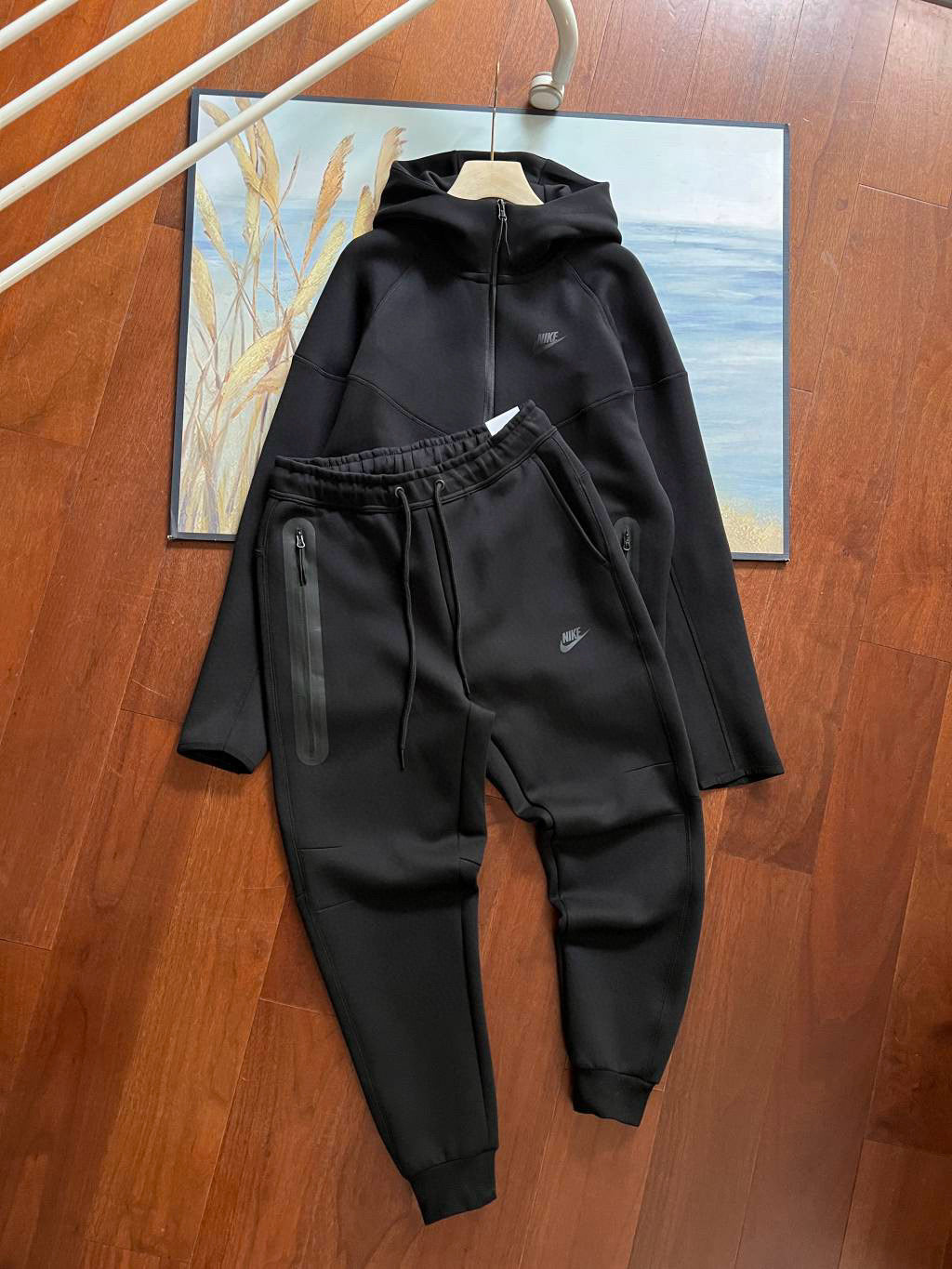 New tech fleece jacket pants set 4 colors