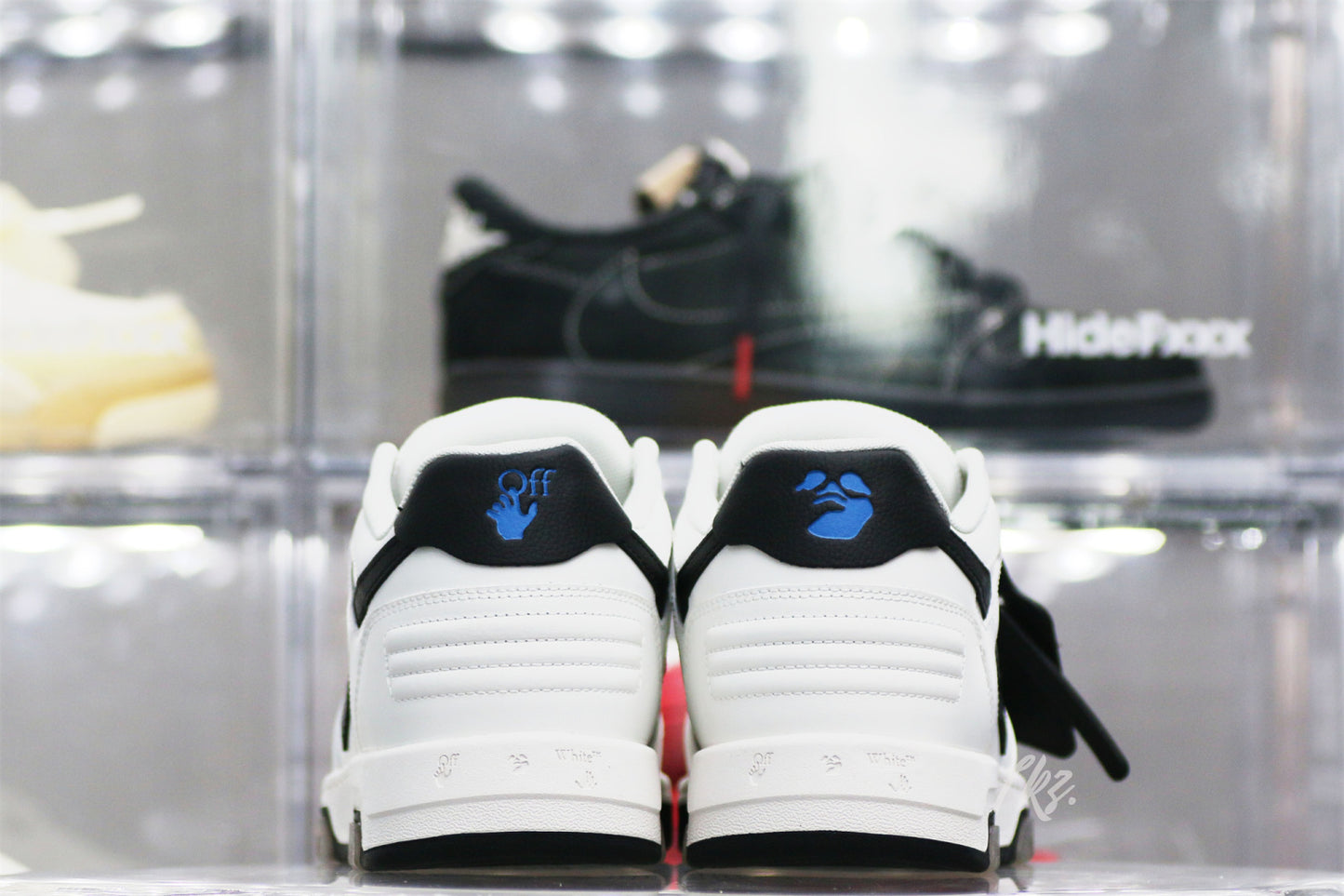 OFF-WHITE White & Black 'Out Of Office' Sneakers